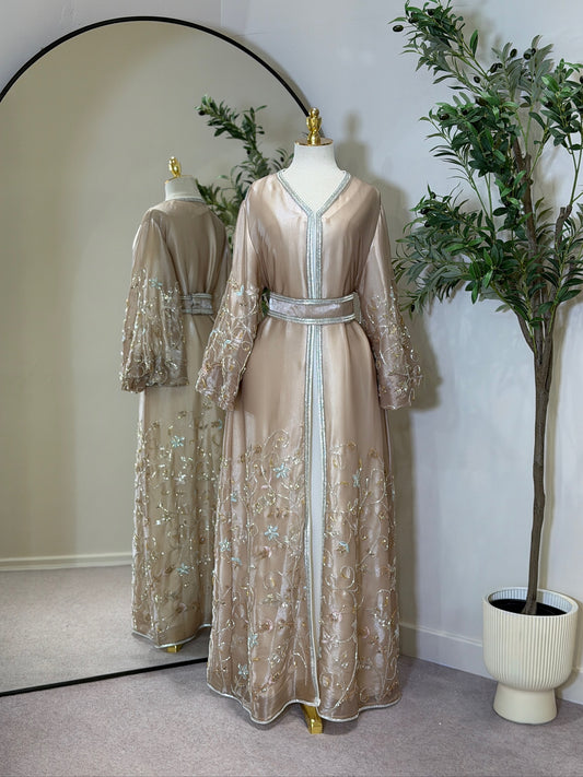 Lulwa 3 Piece Luxury Khaliji Caftan