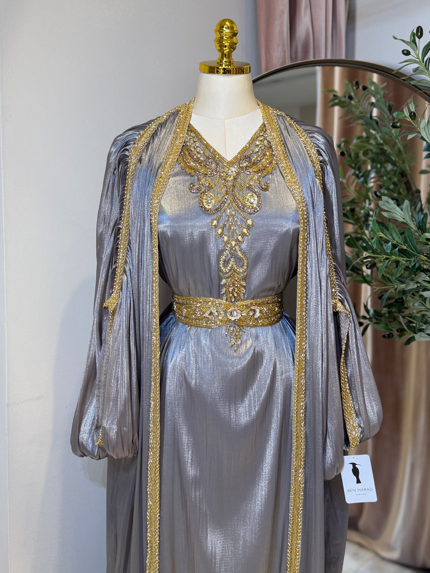 Mohraa Luxury 3 Piece Khaleeji Caftan