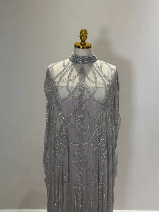 Rowan 2 Piece Fully Embellished Gown/Caftan