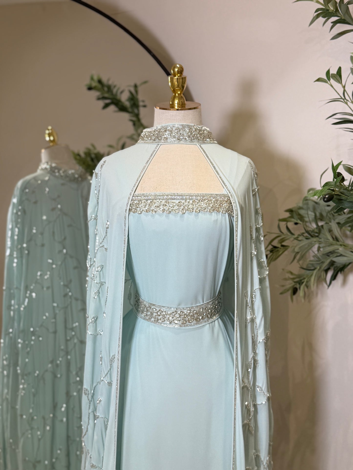 Mariam 3 Piece Luxury Khaliji Caftan