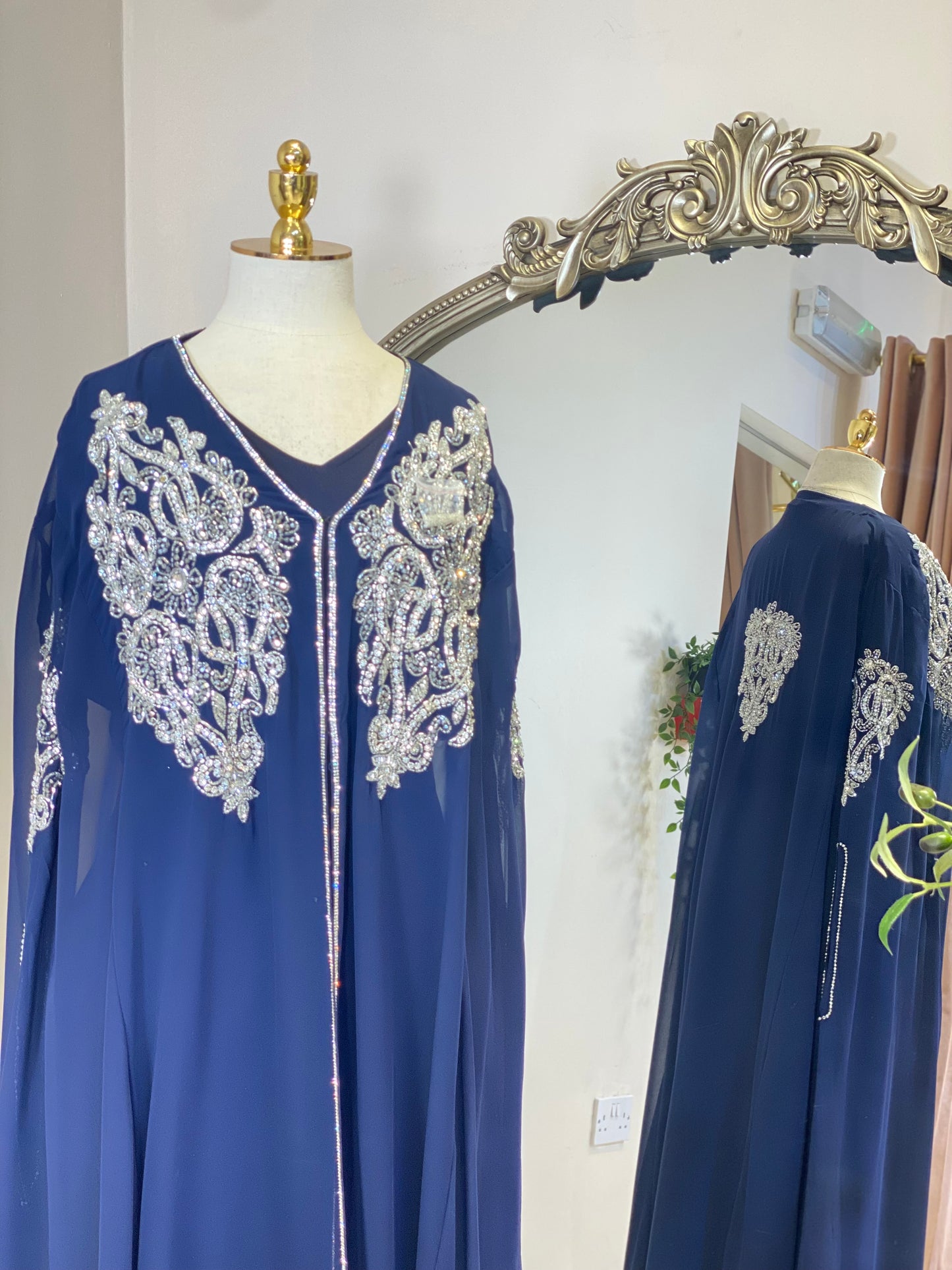 Afaaf 2 Piece Luxury Abaya