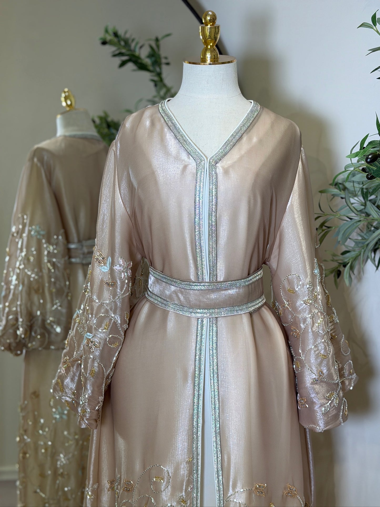 Lulwa 3 Piece Luxury Khaliji Caftan