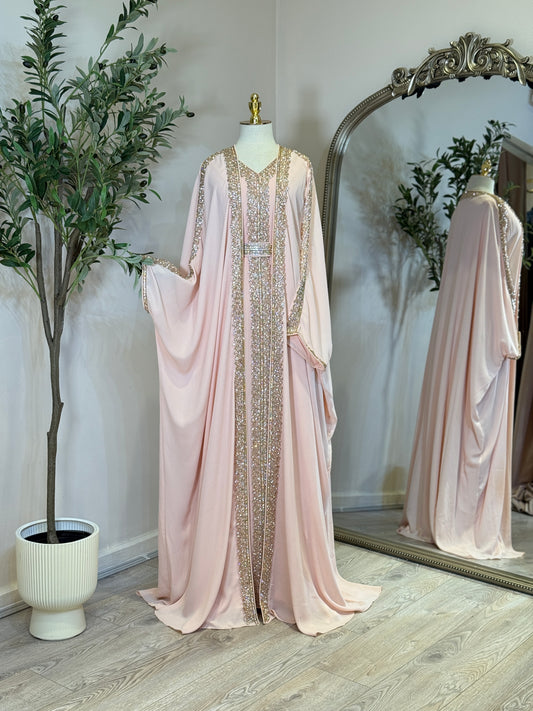 Hyam Hand Embellished Luxury Khaliji Caftan