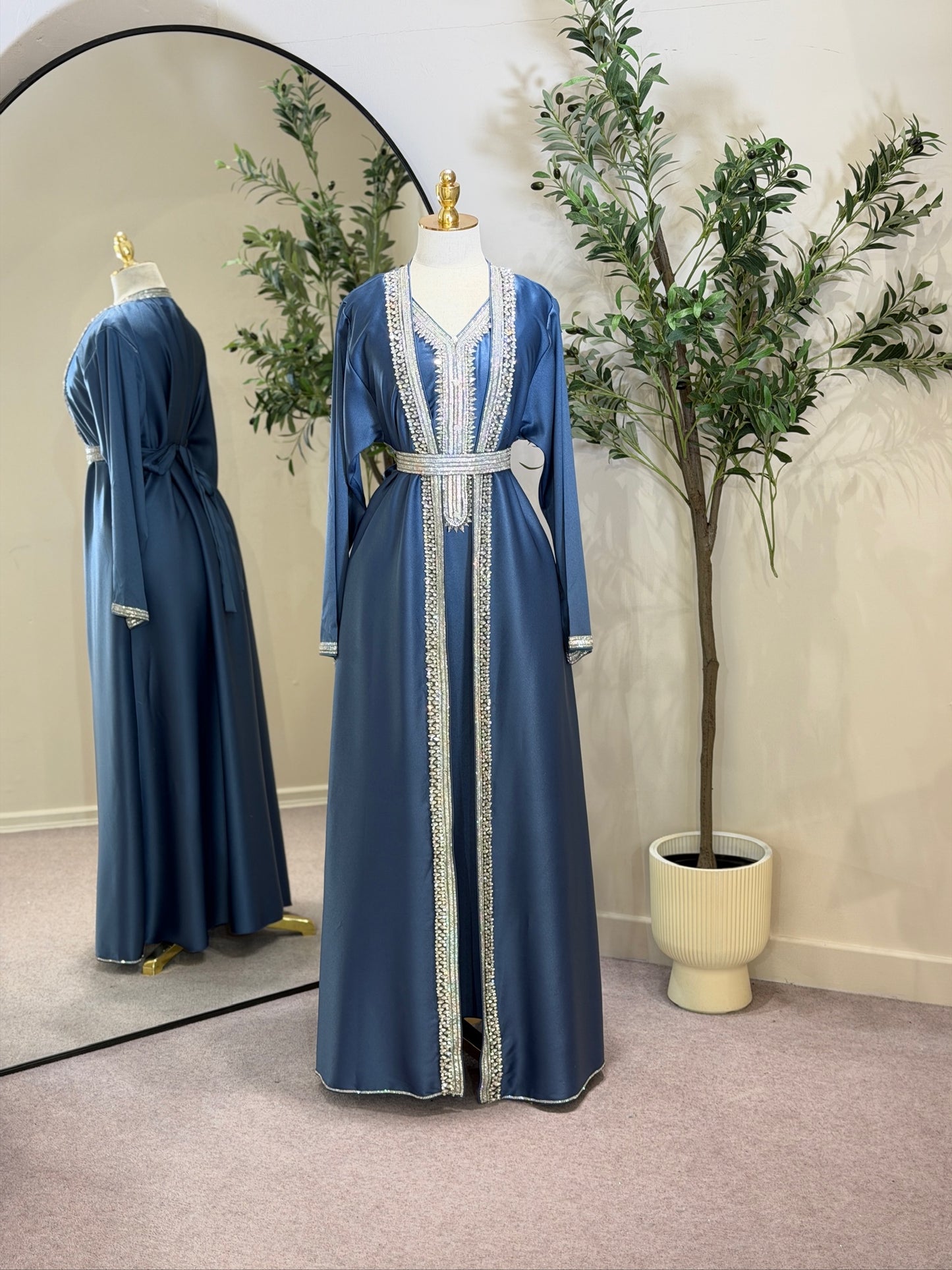 Reem 3 Piece Luxury Khaliji Caftan