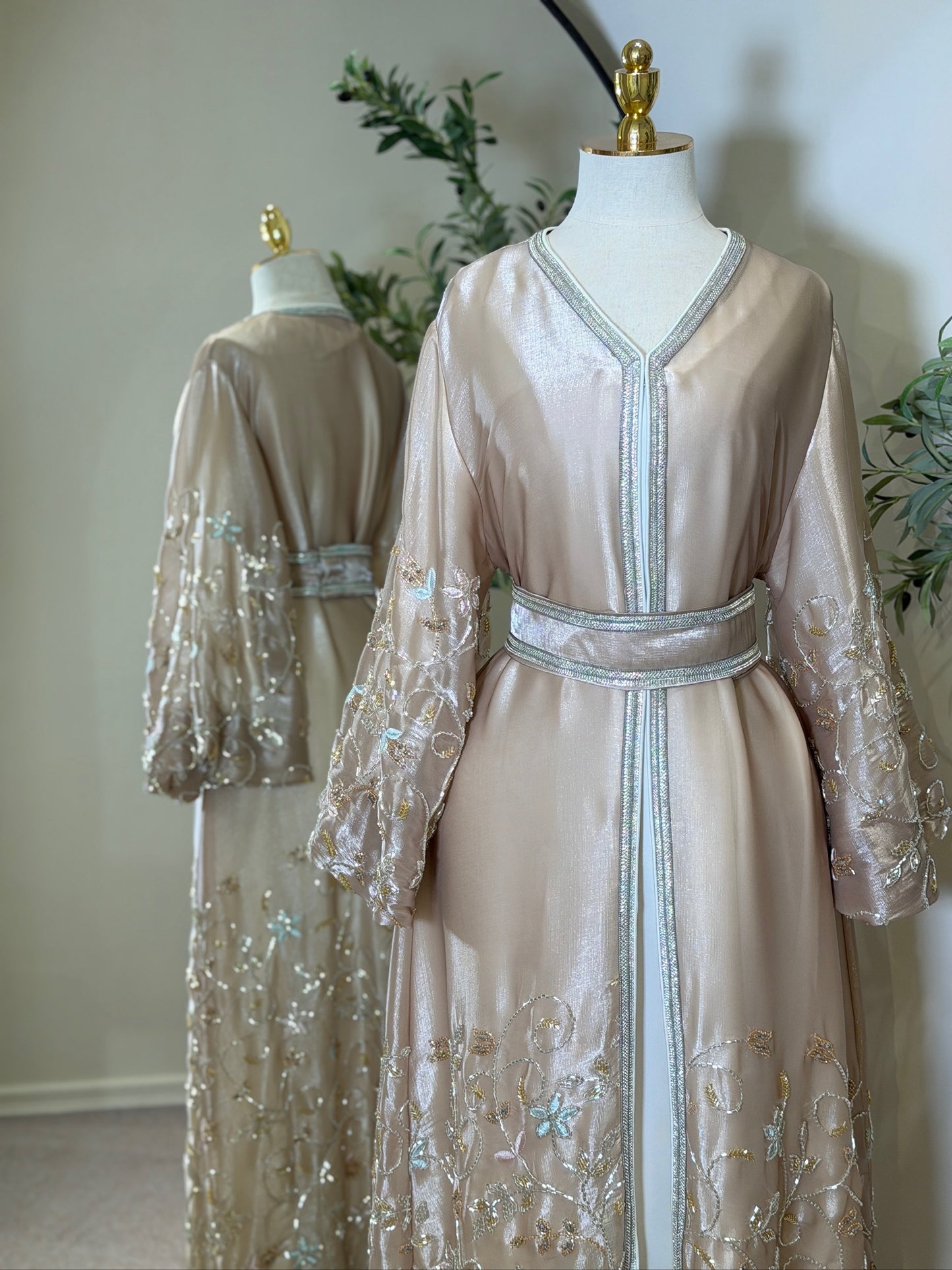 Lulwa 3 Piece Luxury Khaliji Caftan