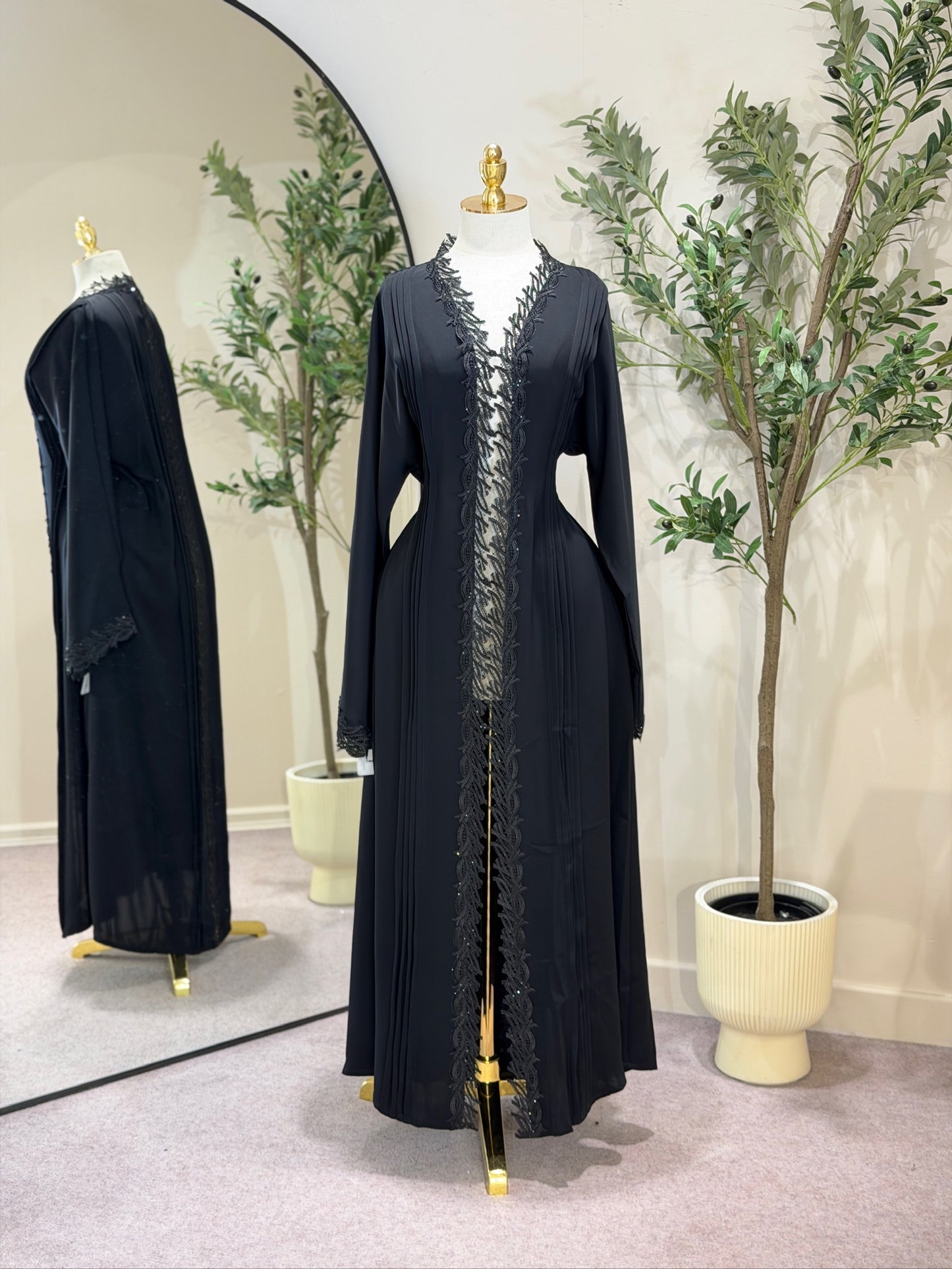 Fatima Luxury Khaliji Abaya