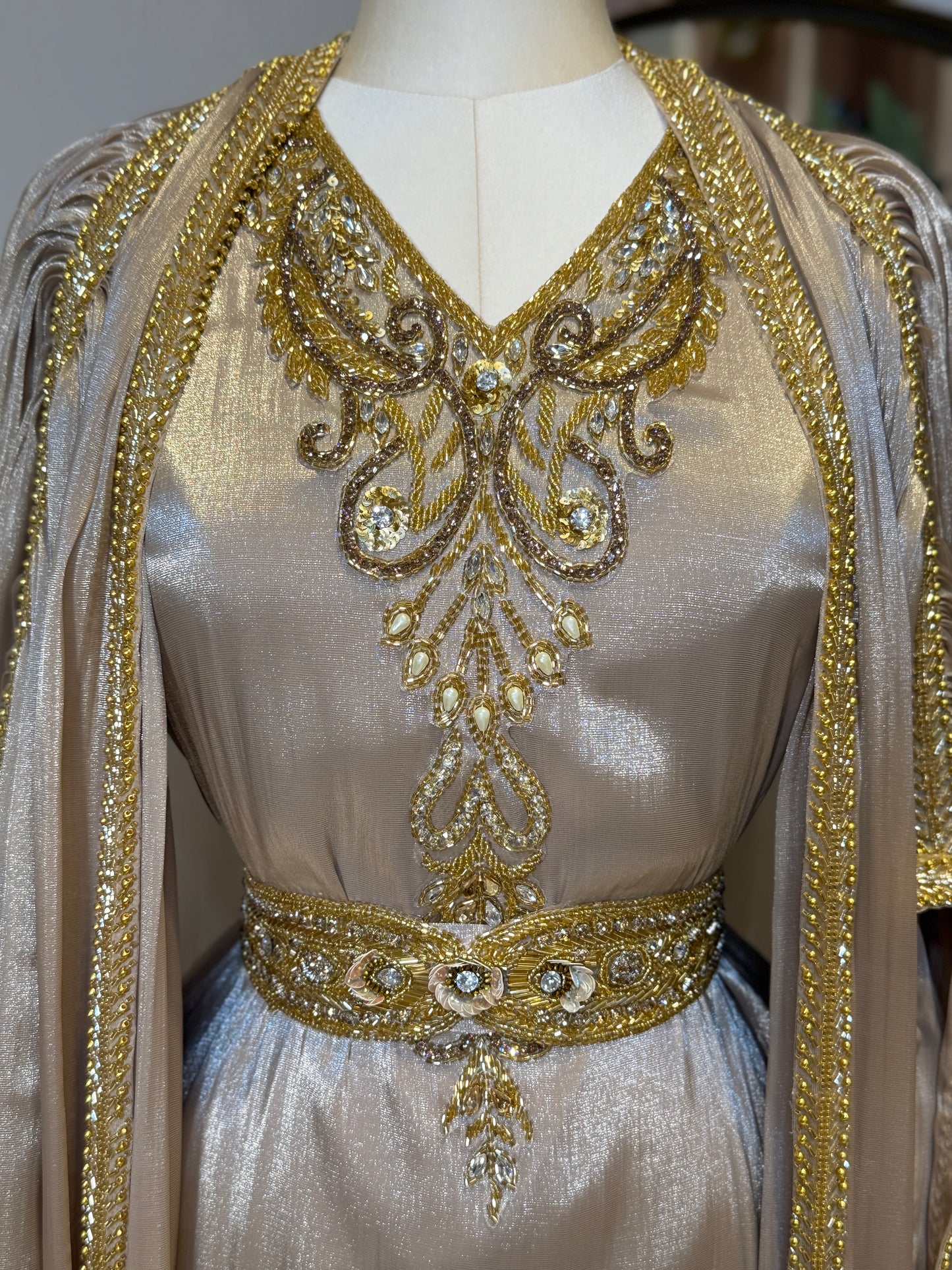 Mohraa Luxury 3 Piece Khaleeji Caftan