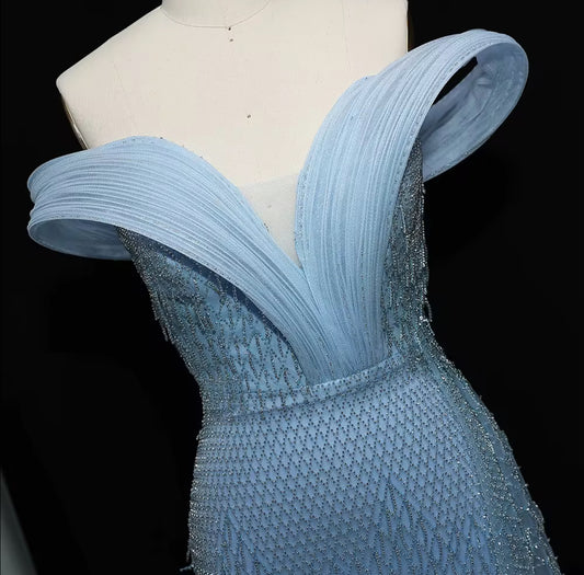 Amani Hand Embellished Luxury Gown ( Pre-Order )