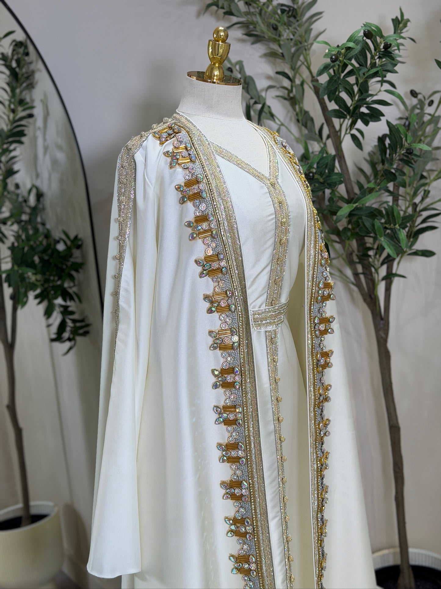 Alya 3 Piece Luxury Khaliji Caftan