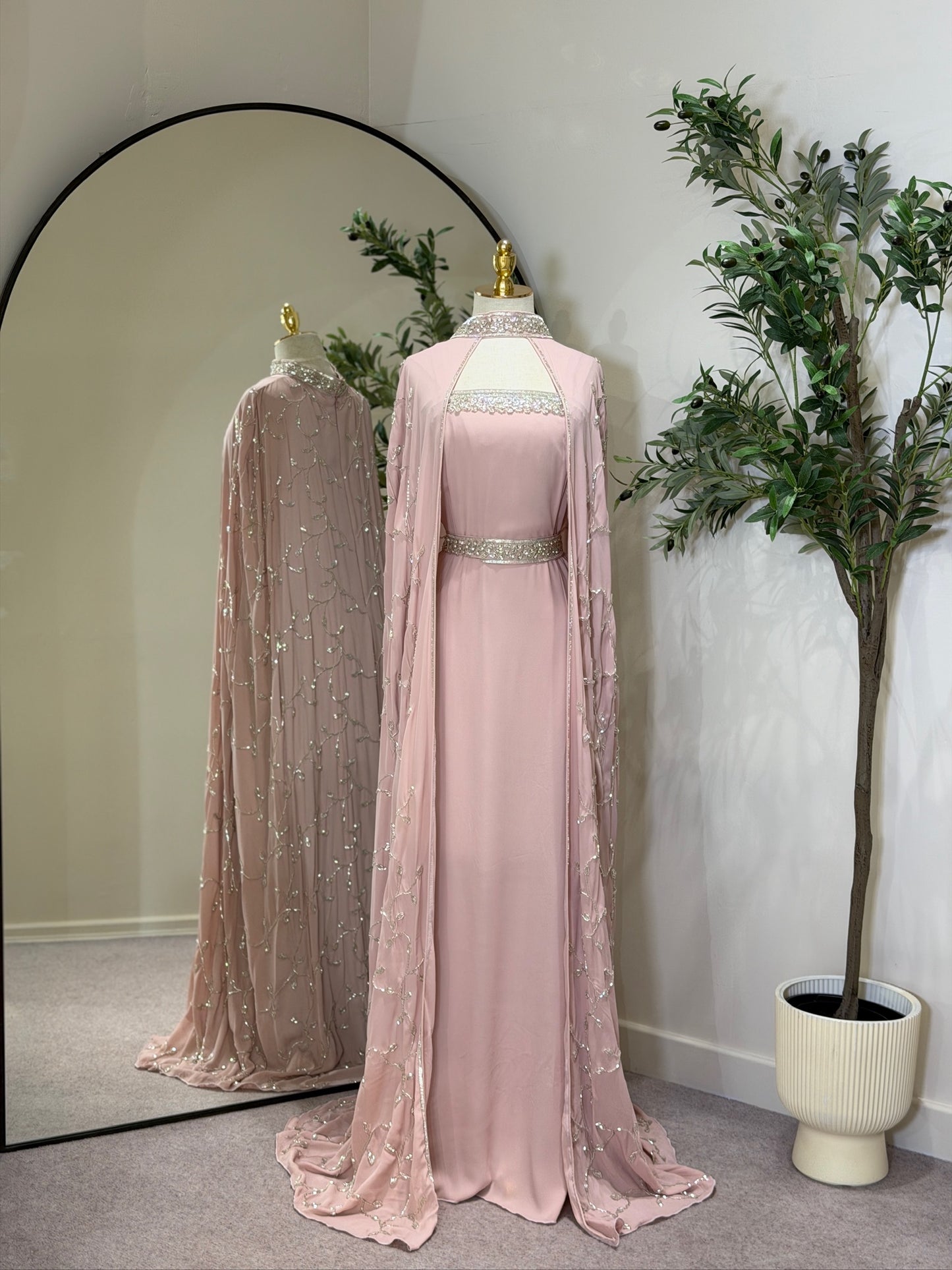Mariam 3 Piece Luxury Khaliji Caftan