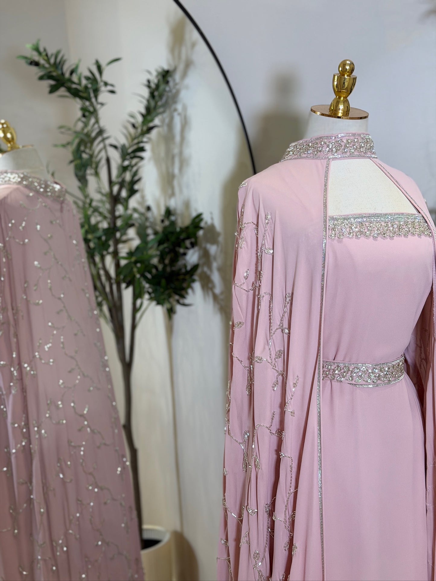 Mariam 3 Piece Luxury Khaliji Caftan