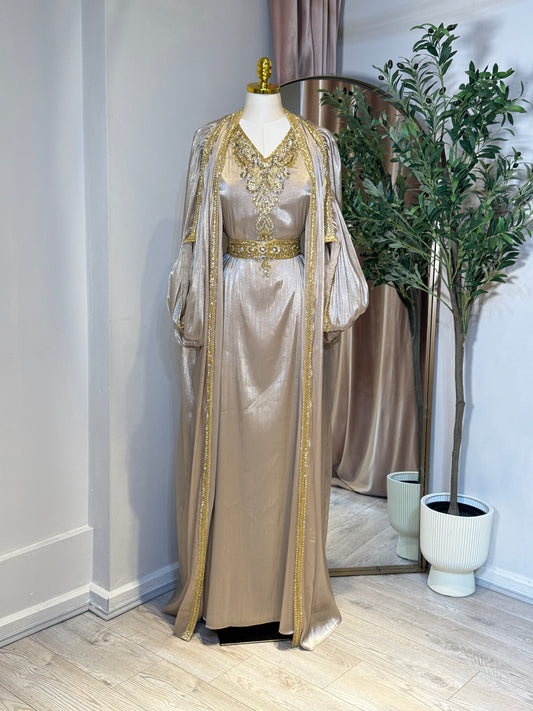 Mohraa Luxury 3 Piece Khaleeji Caftan