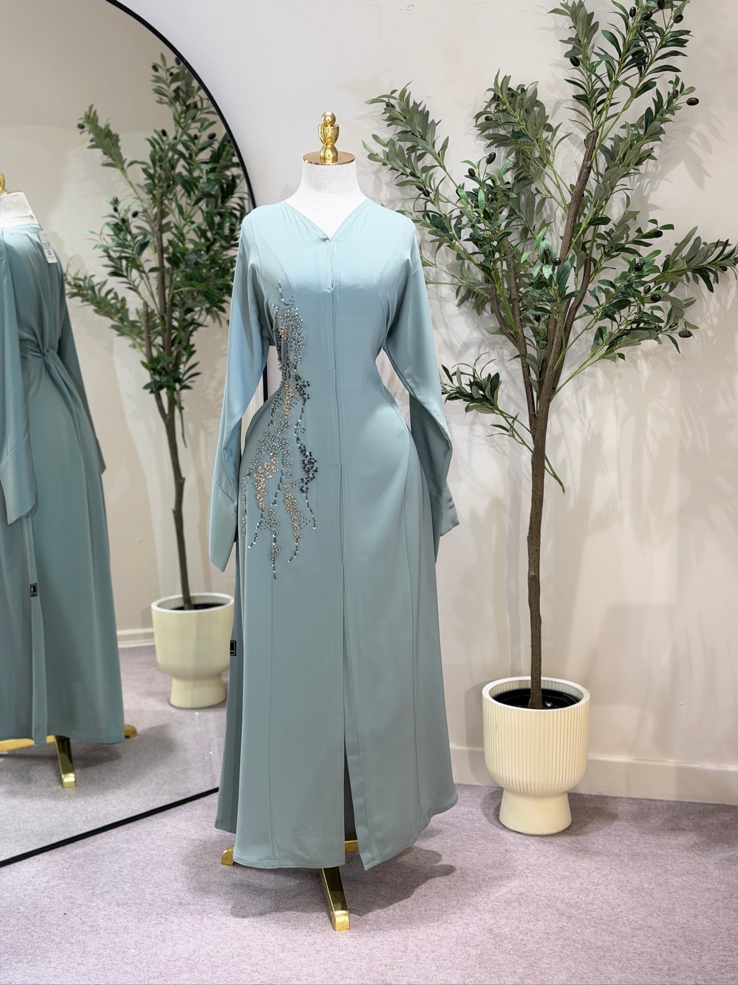 Hajar Luxury Khaliji Abaya