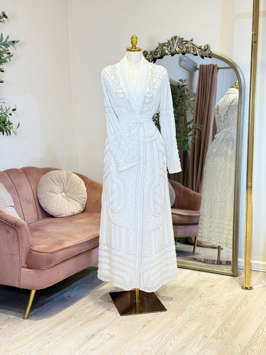 Azalia Blazer Hand Embellished Gown