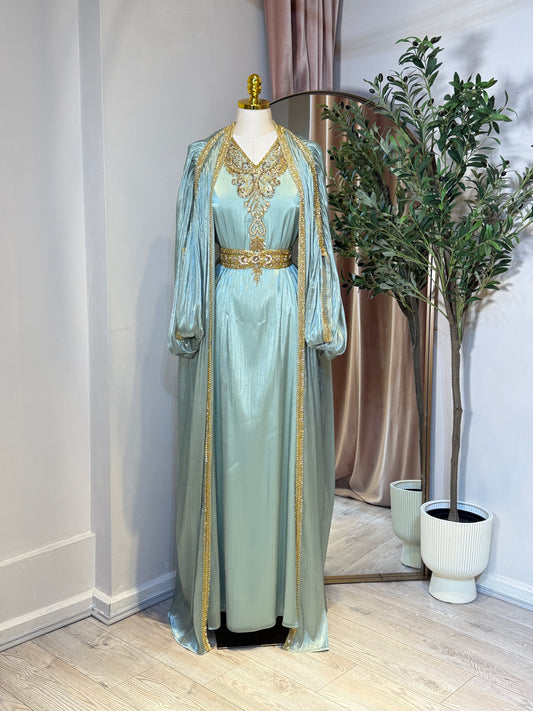 Mohraa Luxury 3 Piece Khaleeji Caftan