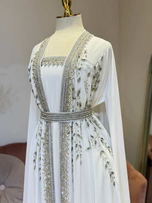 Zaina Hand Embellished Luxury Caftan