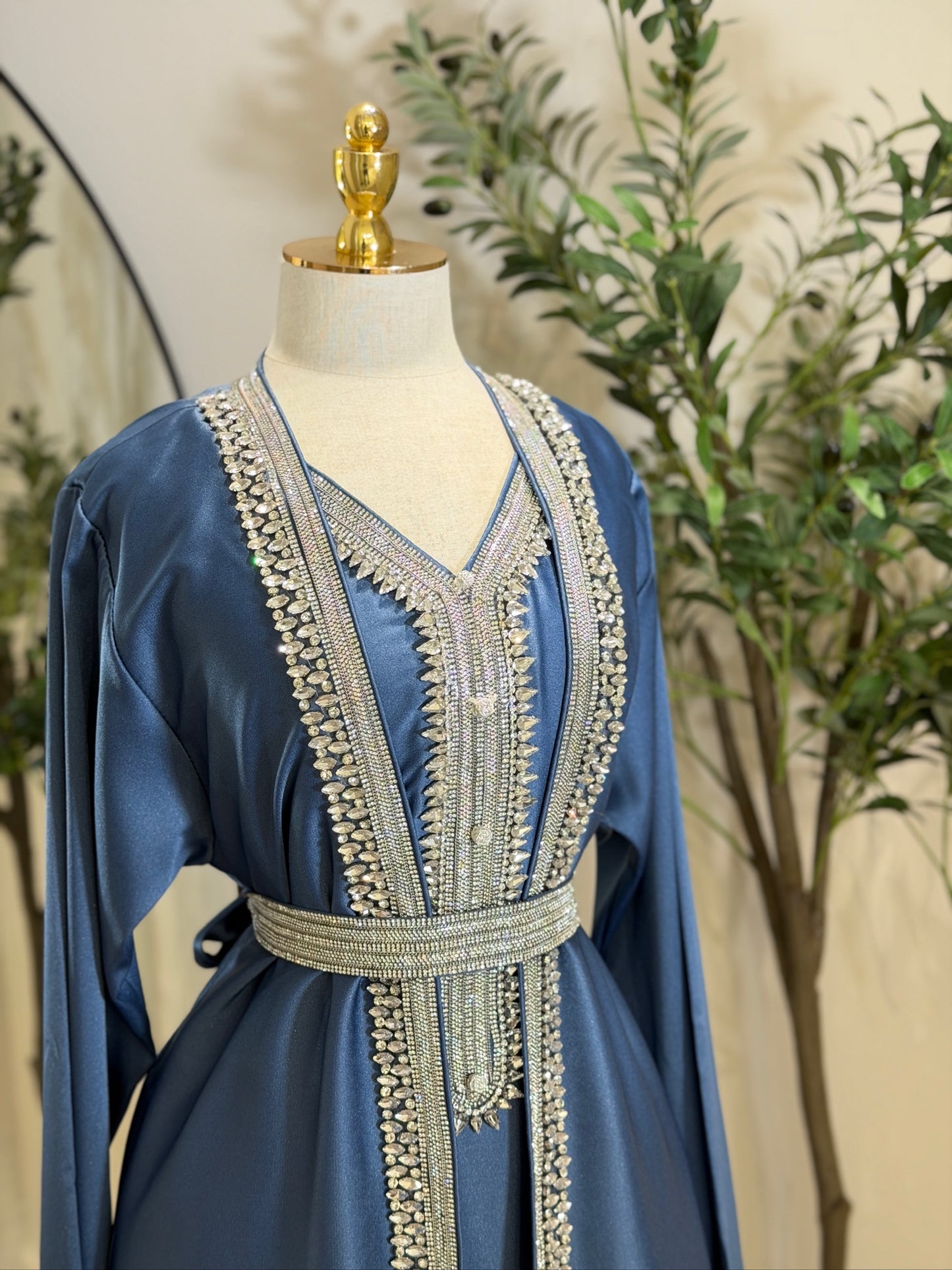 Reem 3 Piece Luxury Khaliji Caftan