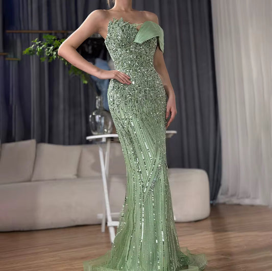 Ishaal Hand Embellished Luxury Gown ( Pre-Order )