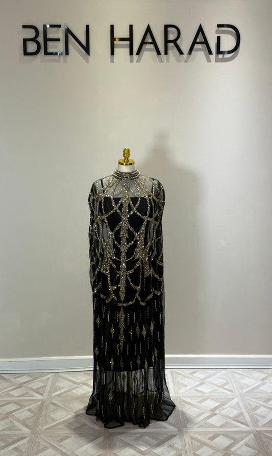 Rowan 2 Piece Fully Embellished Gown/Caftan