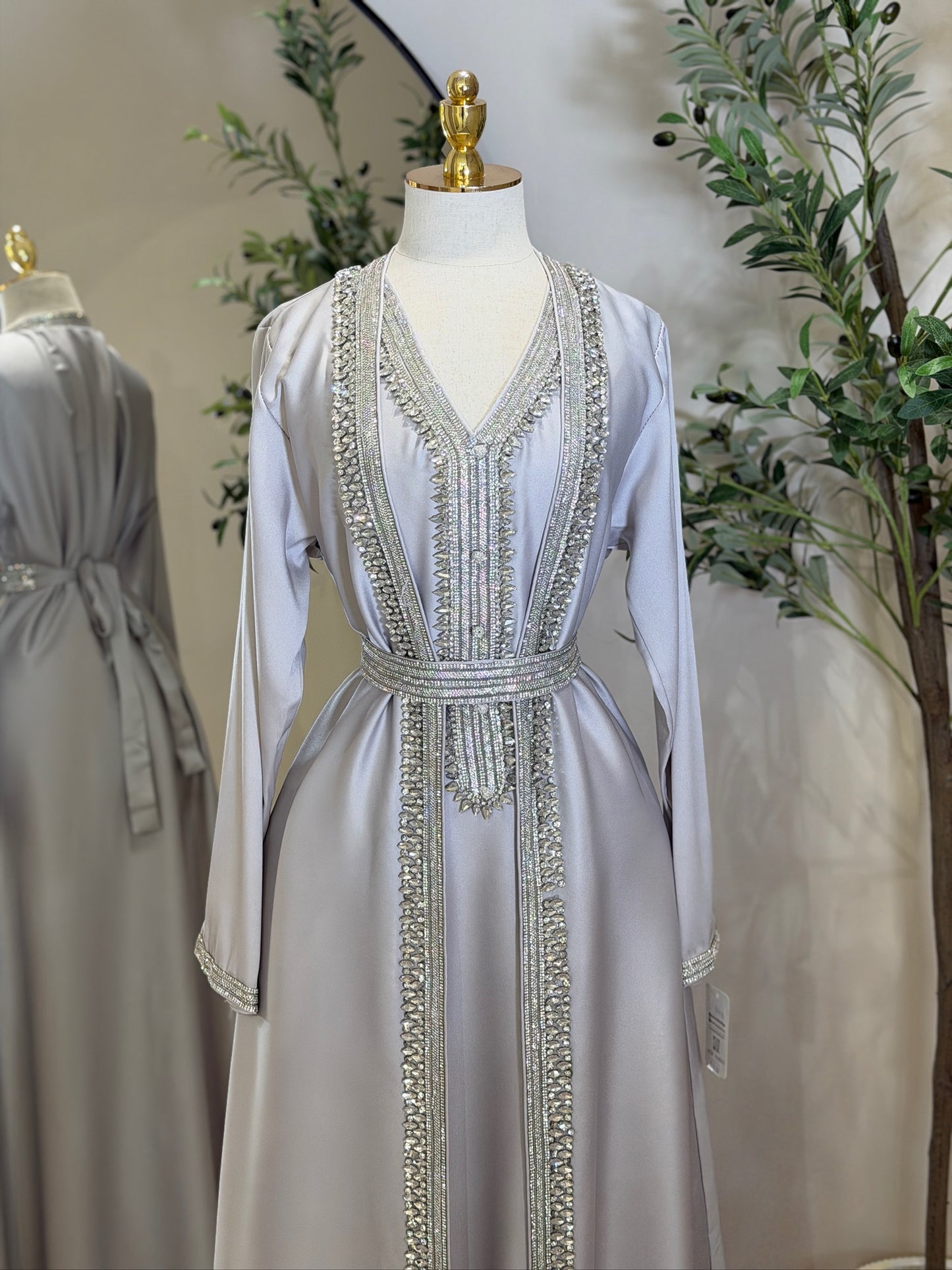 Reem 3 Piece Luxury Khaliji Caftan