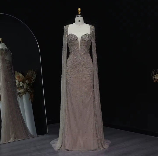 Almasa Hand Embellished Luxury Gown (Pre-Order)