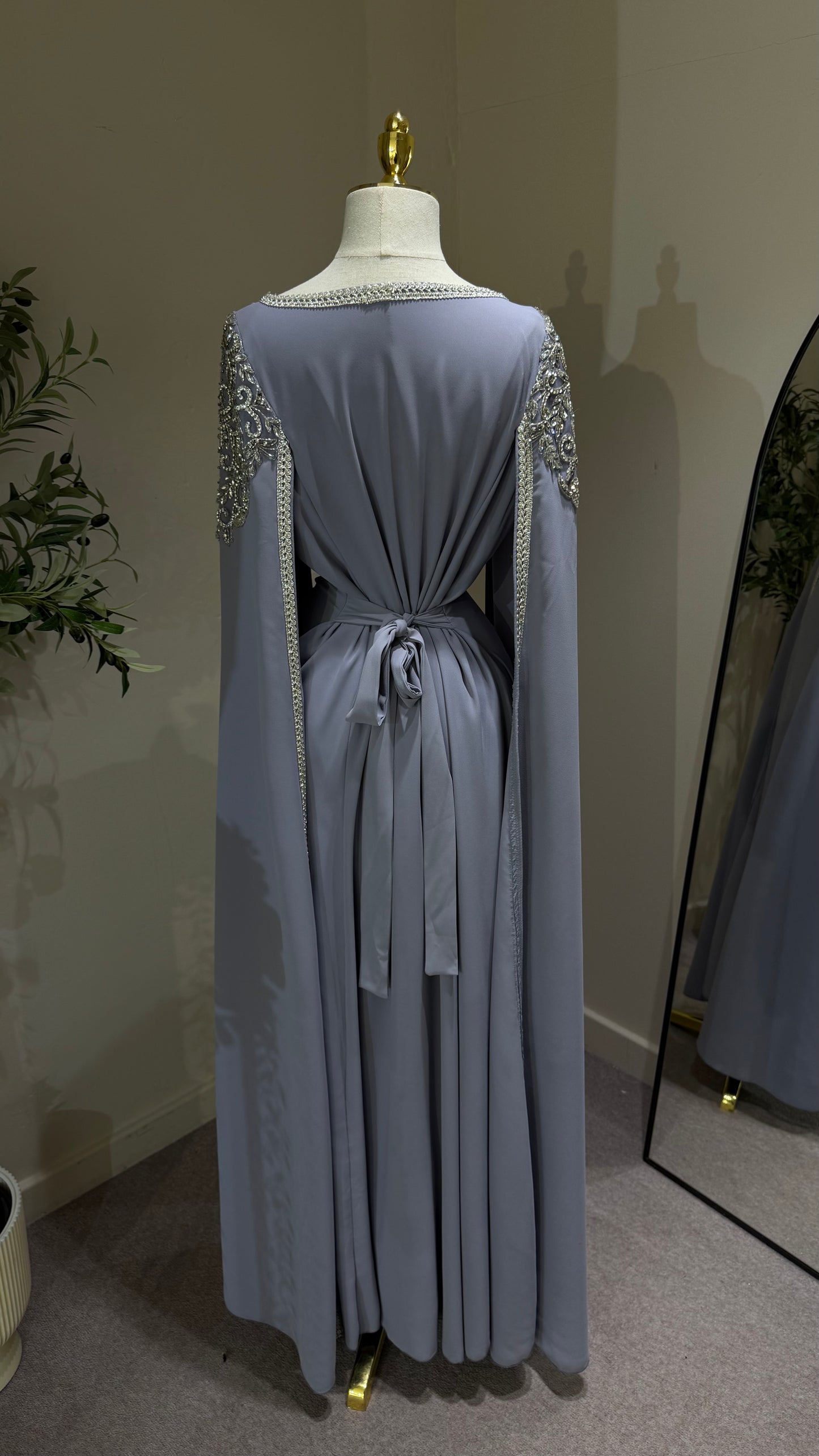 Purple Khaliji Kaftan
