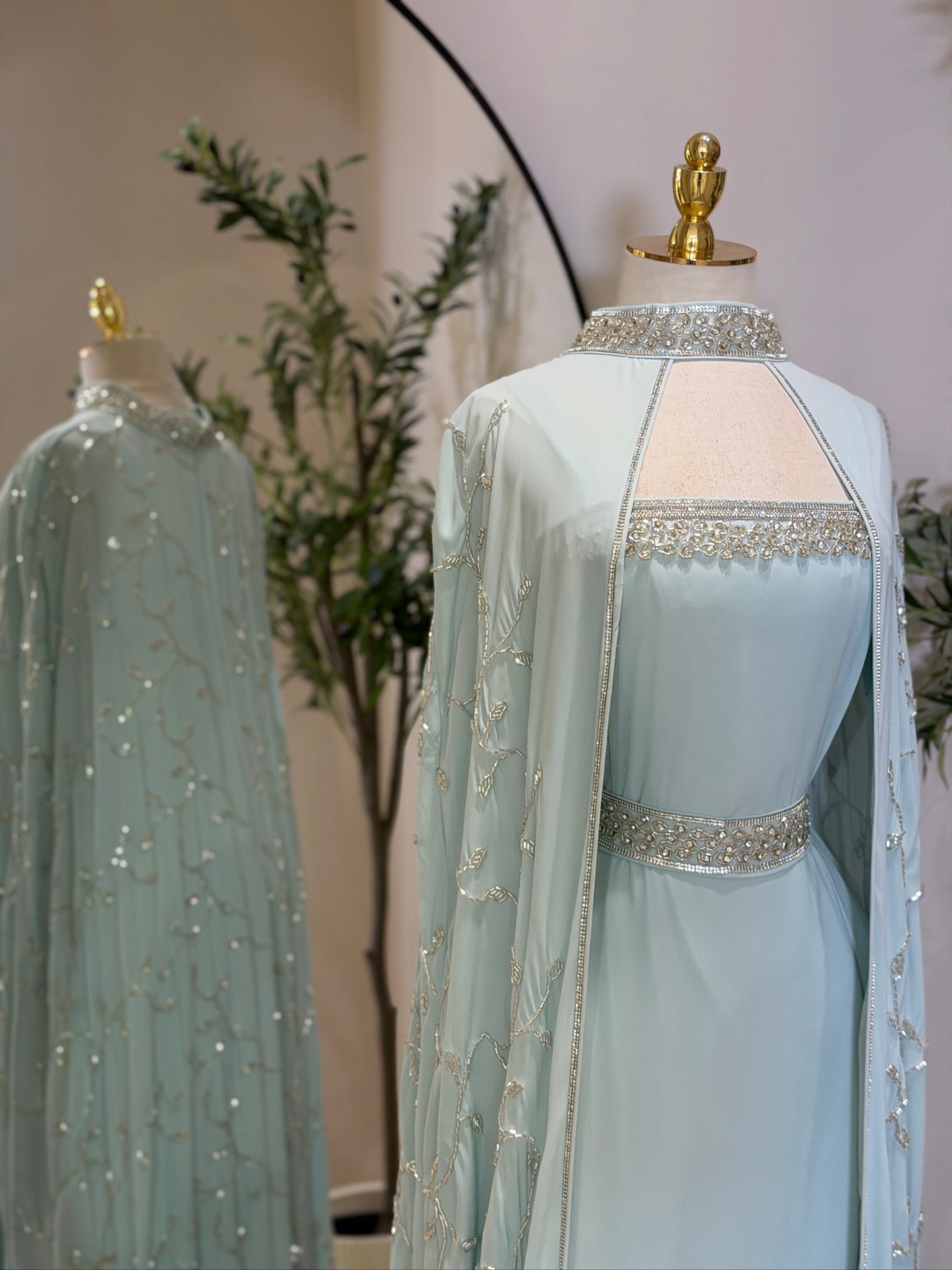 Mariam 3 Piece Luxury Khaliji Caftan