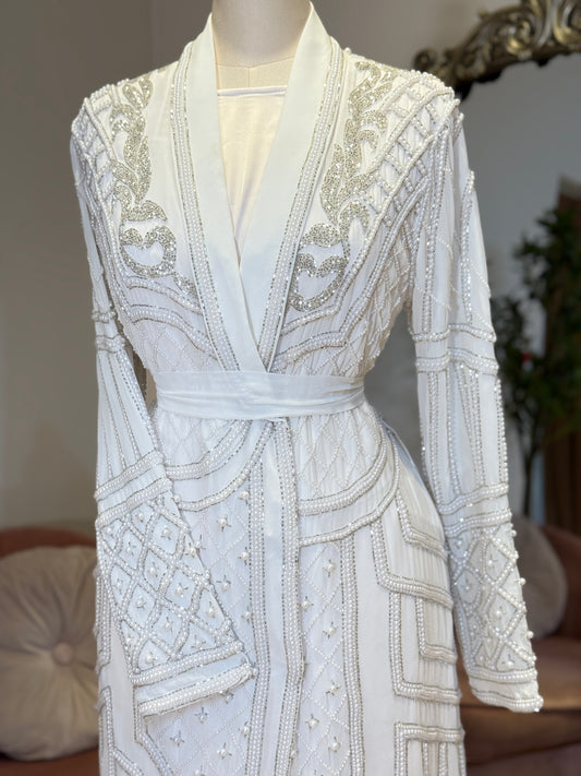 Azalia Blazer Hand Embellished Gown