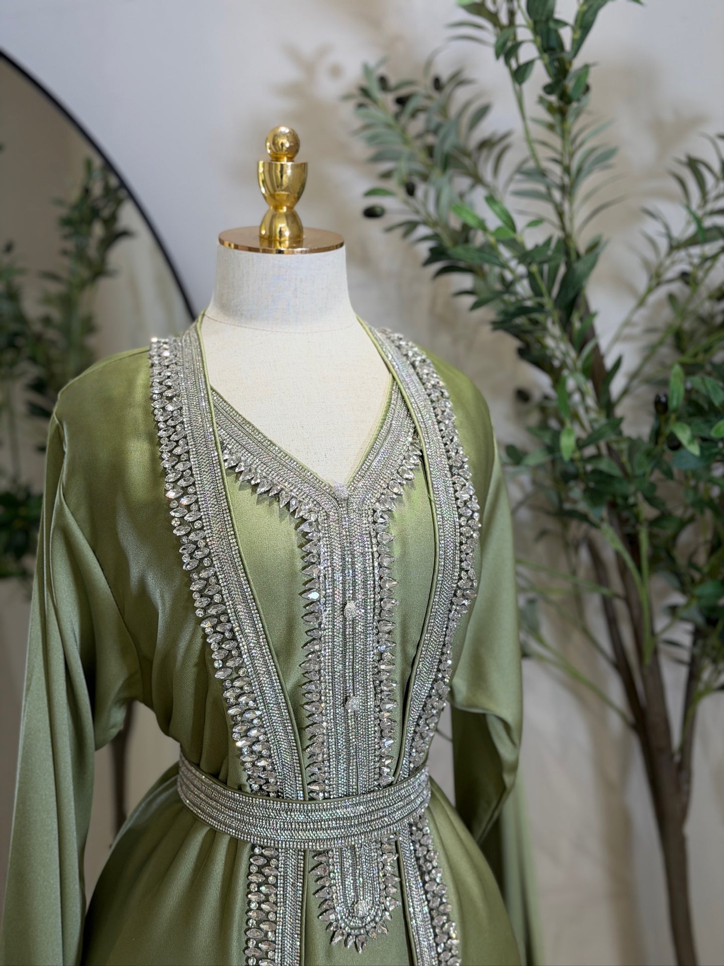Reem Three Piece Luxury Khaliji Caftan
