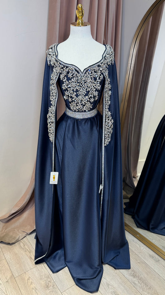 Malikat Luxury Caftan With Detached Belt