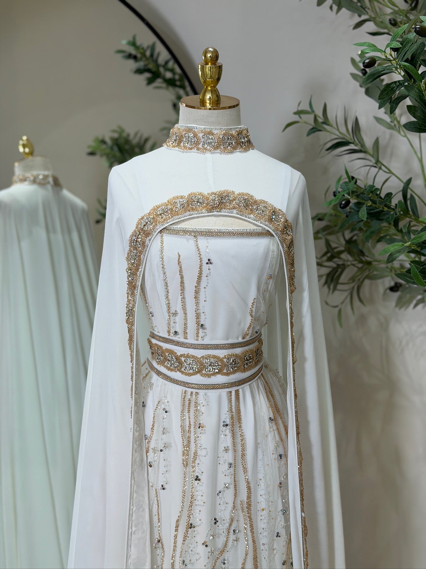 Arwa Luxury 3 Piece Khaliji Caftan