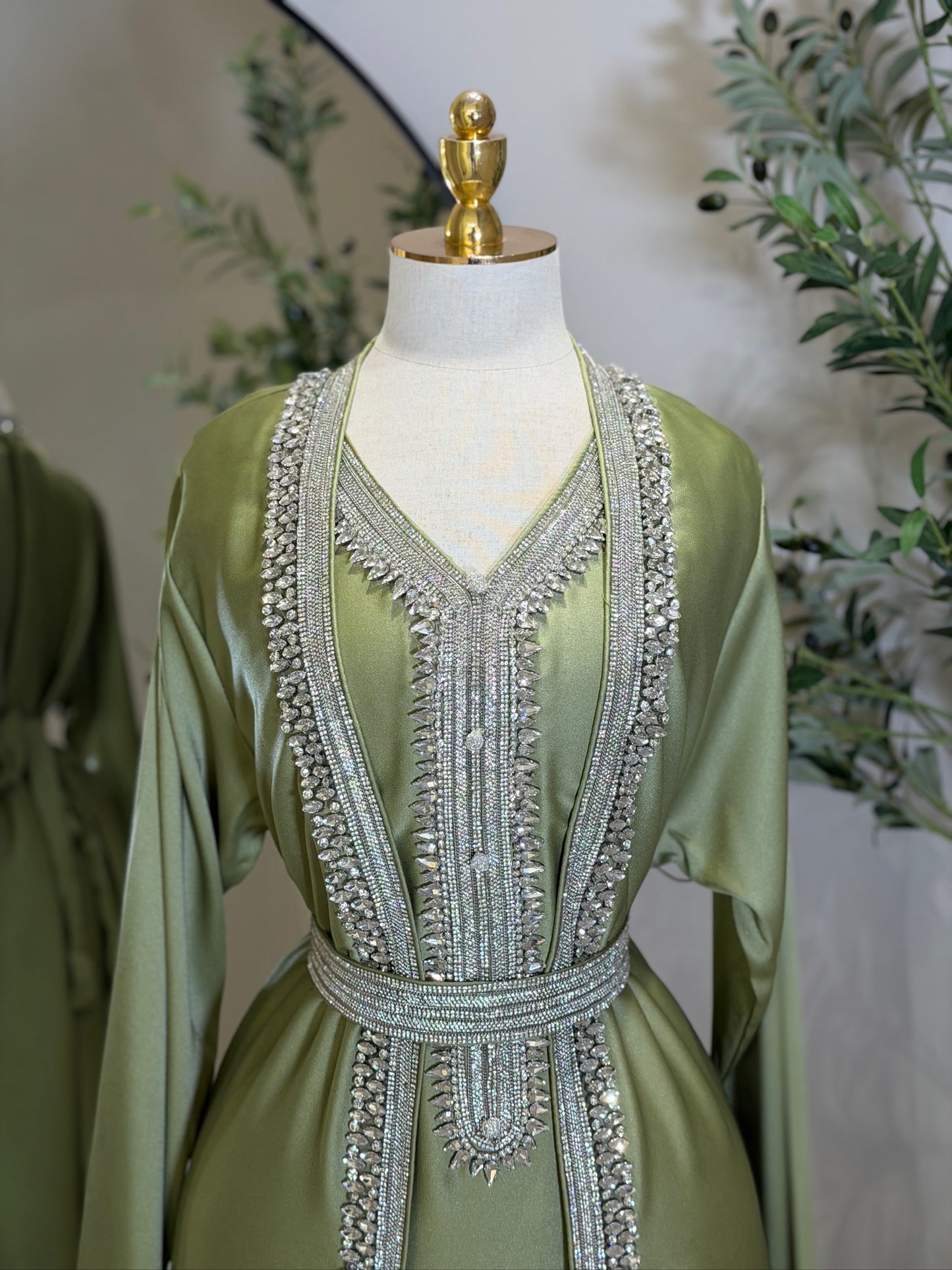 Reem Three Piece Luxury Khaliji Caftan