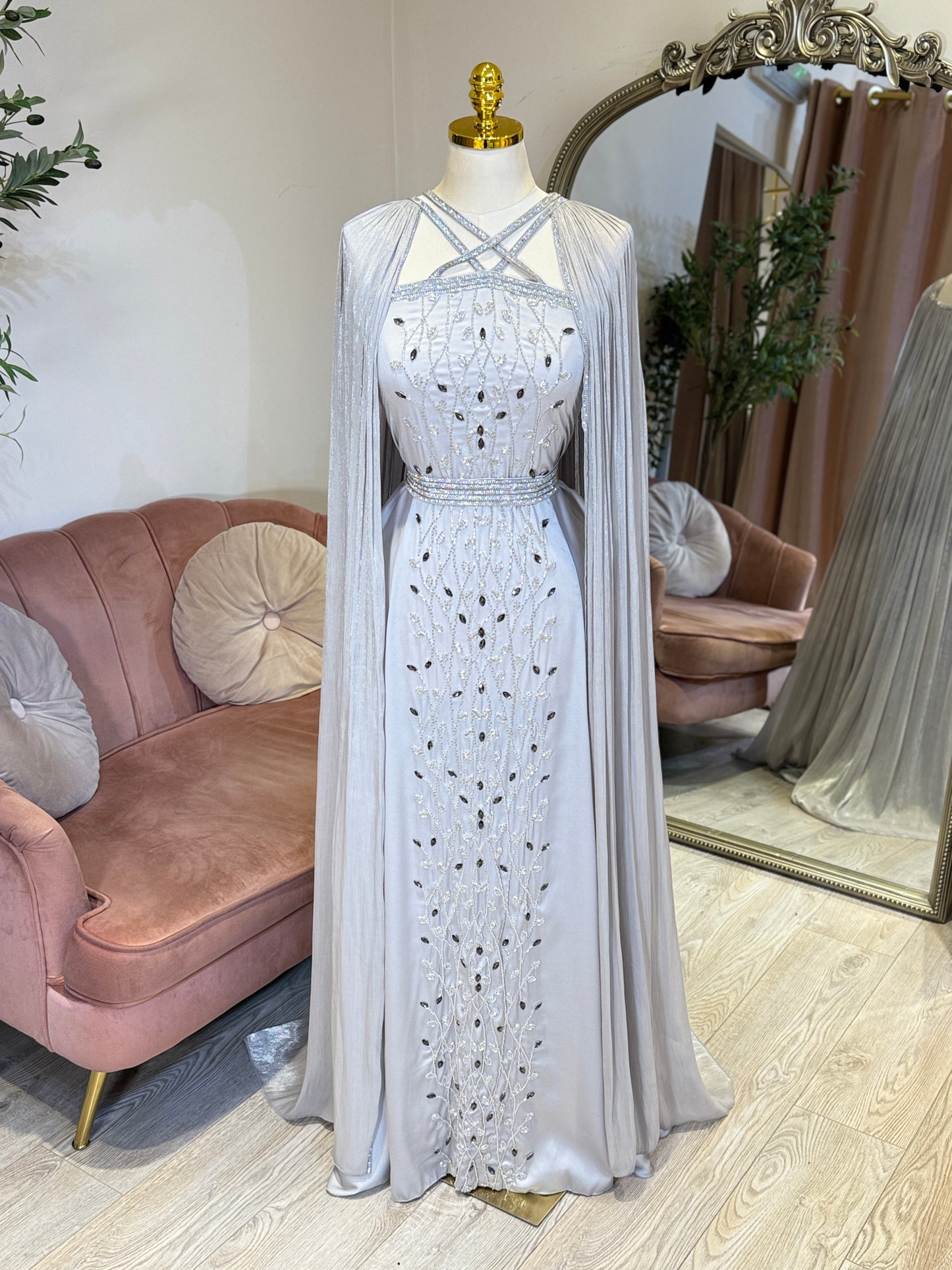 Latifa Luxury Handmade Caftan Gown
