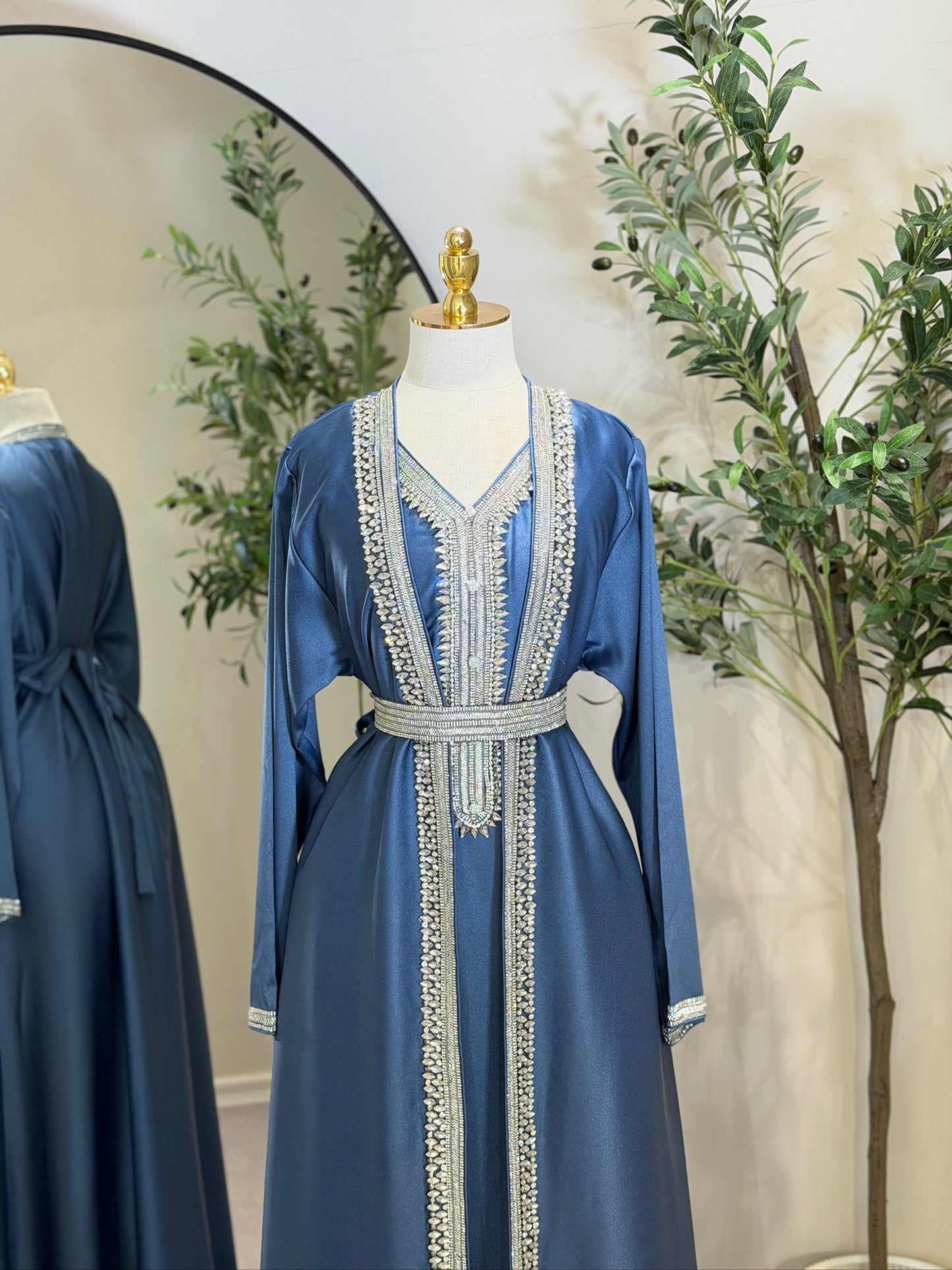 Reem 3 Piece Luxury Khaliji Caftan