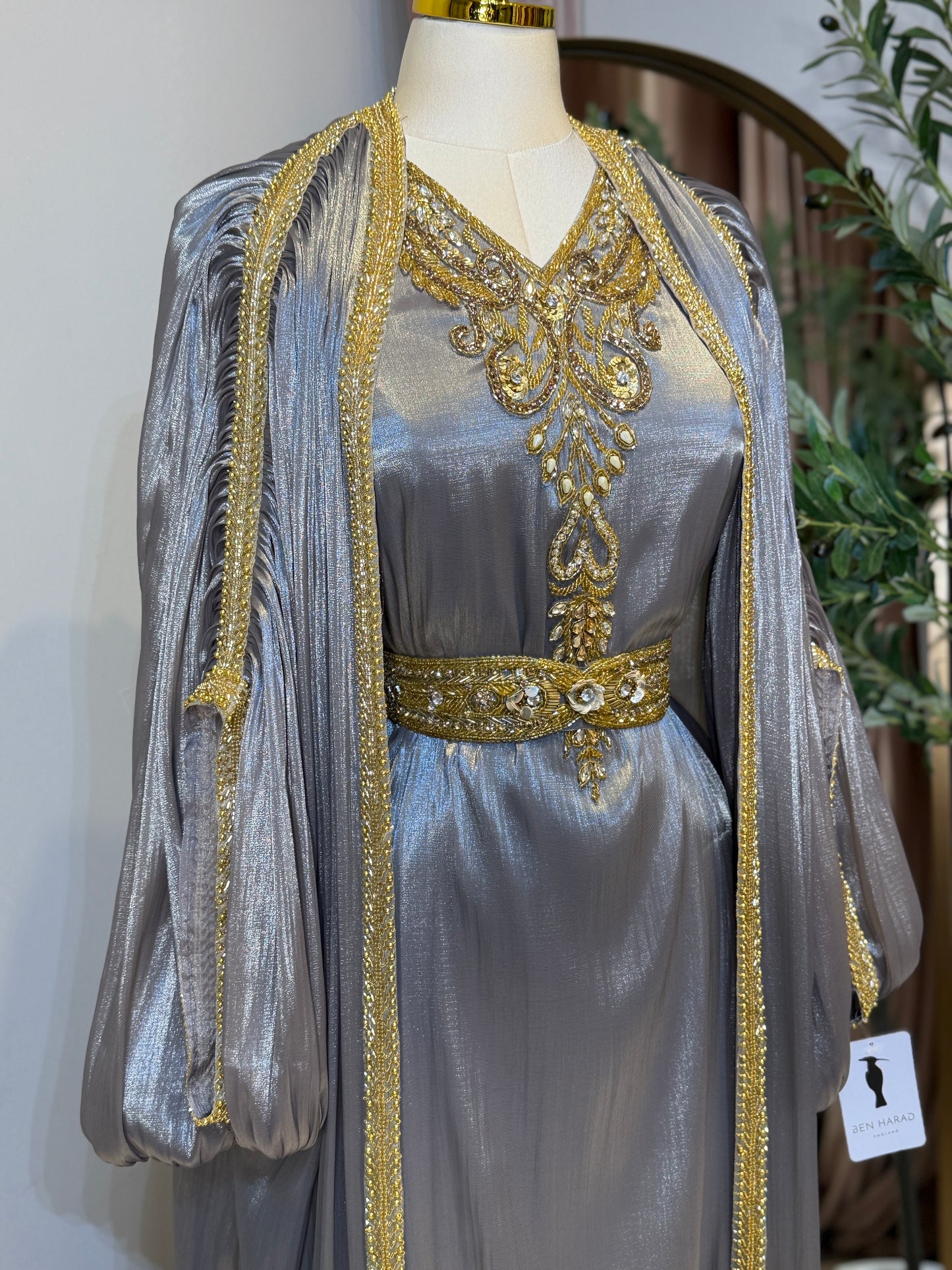 Mohraa Luxury 3 Piece Khaleeji Caftan