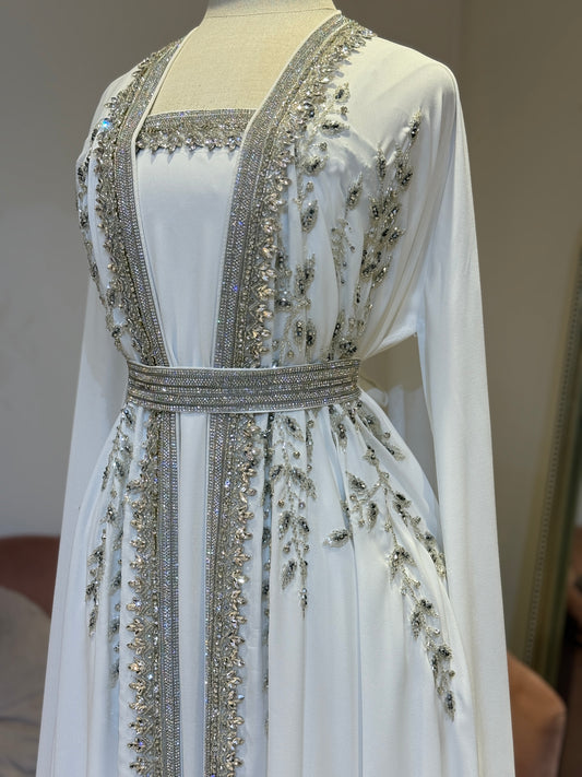 Zaina Hand Embellished Luxury Caftan