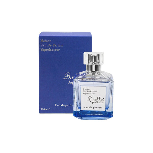 Barakkat Aqua Stellar 100ml EDP By Fragrance World Unisex