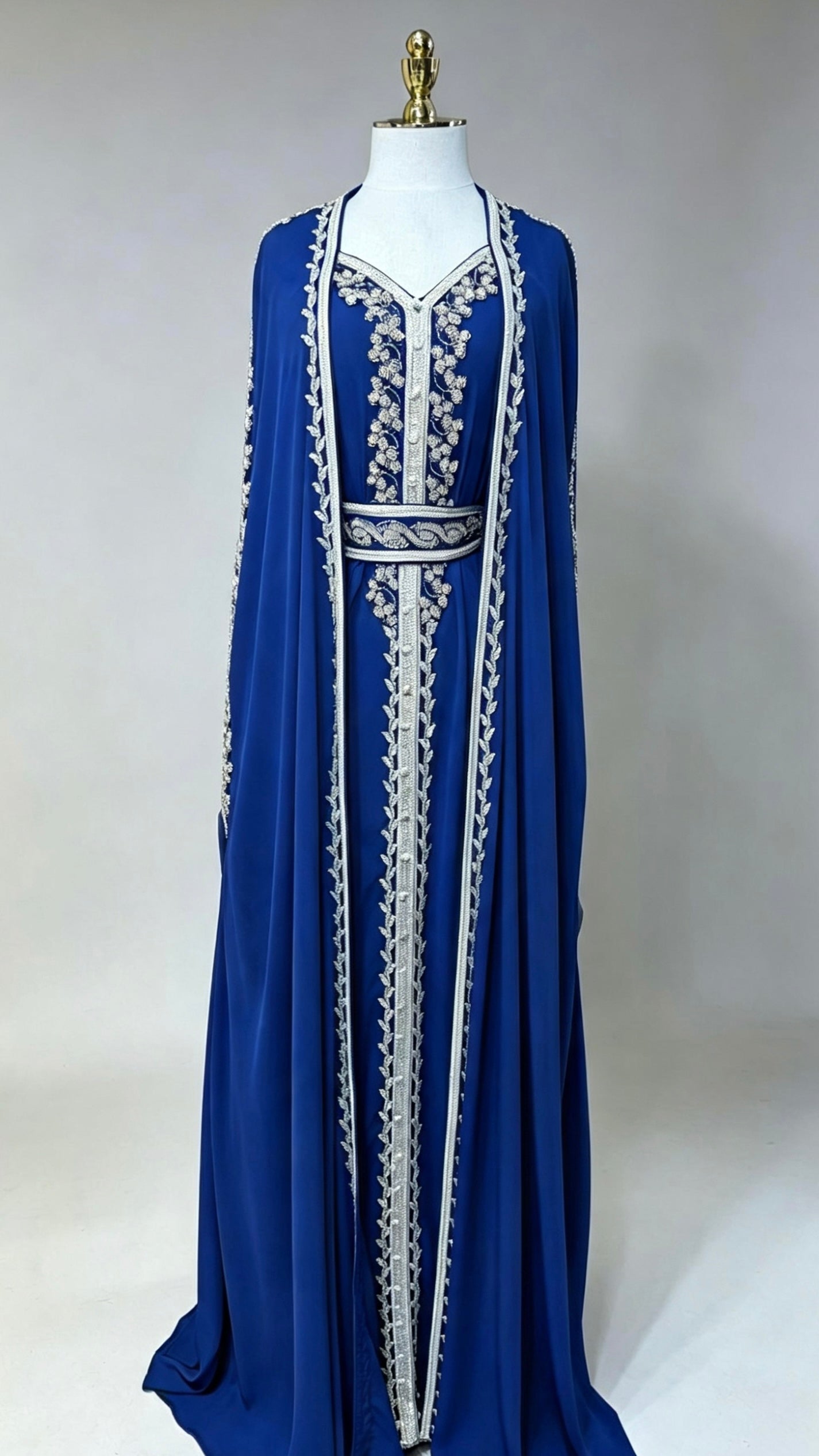 Blue Khaliji Kaftan
