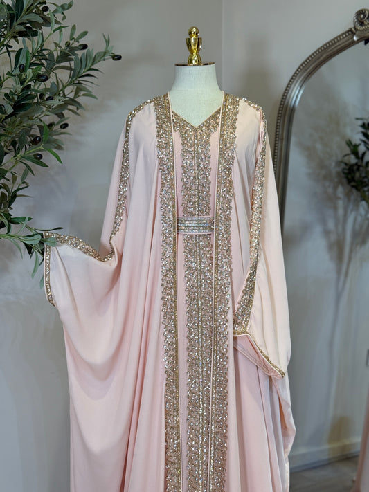 Hyam Hand Embellished Luxury Khaliji Caftan