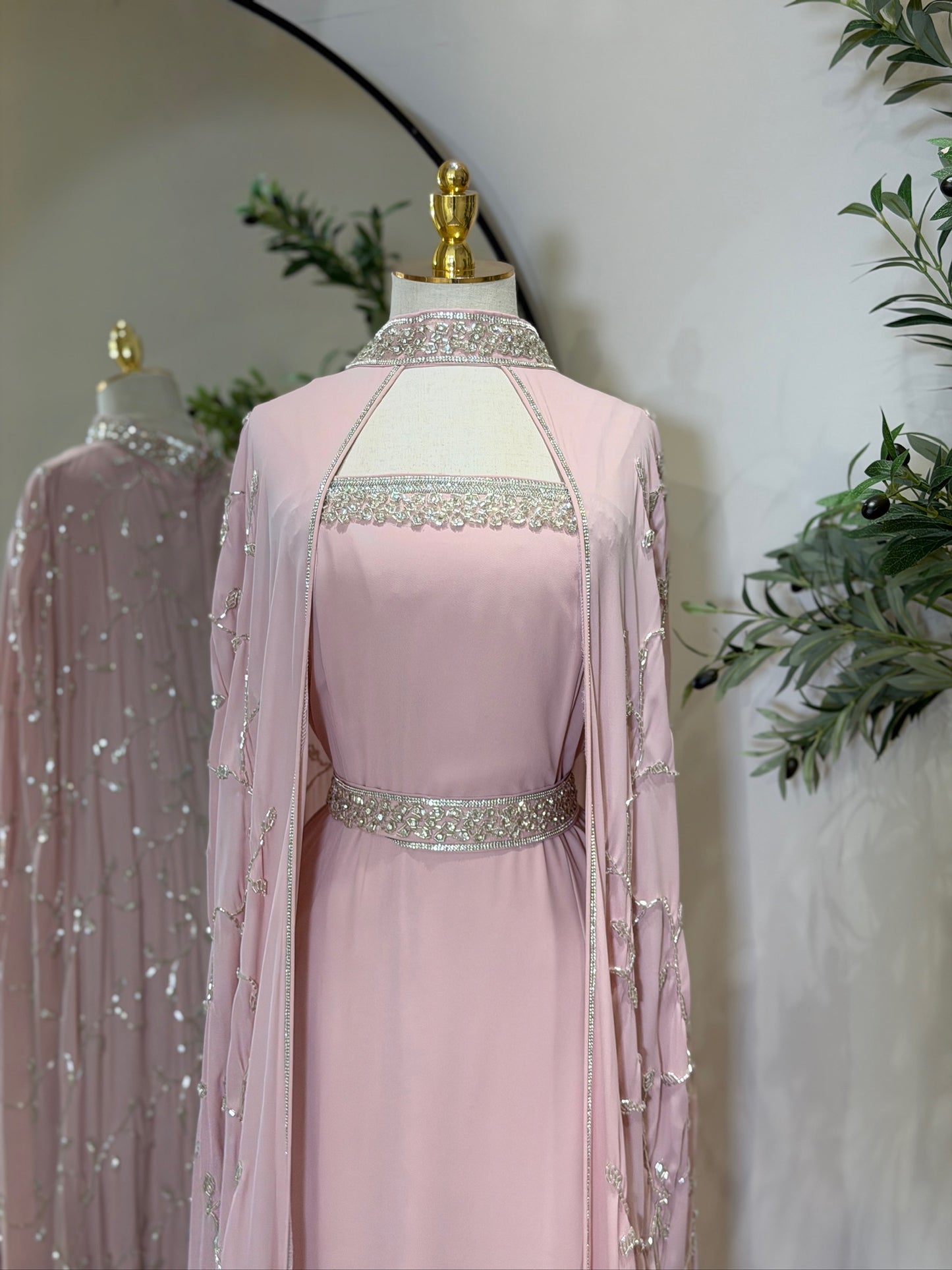 Mariam 3 Piece Luxury Khaliji Caftan