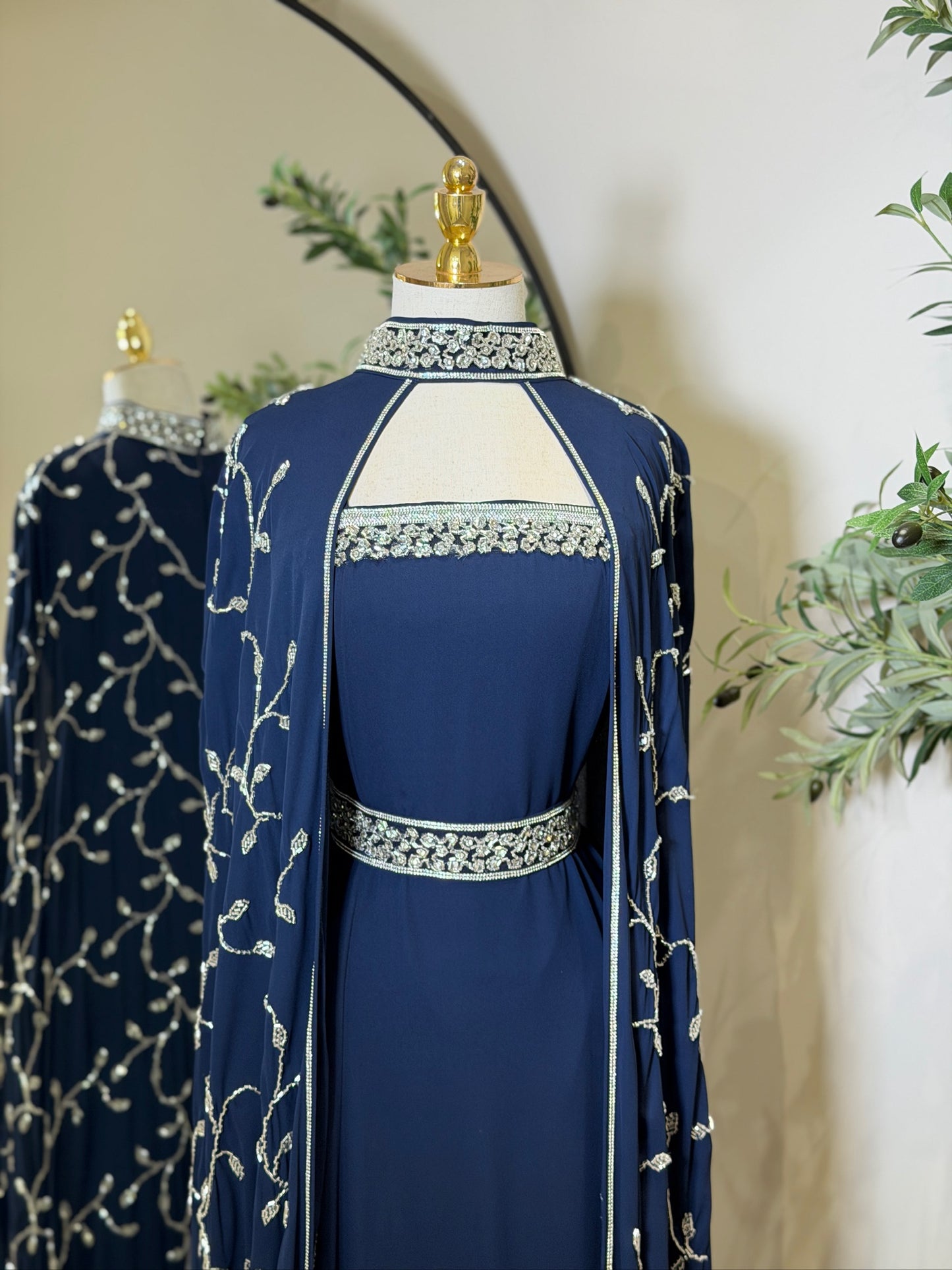 Mariam 3 Piece Luxury Khaliji Caftan