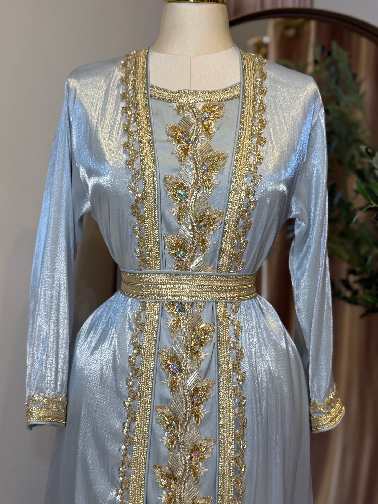 Salama Embellished Luxury Khaliji Caftan
