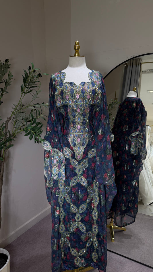 Alia Blue Emirati Thobe