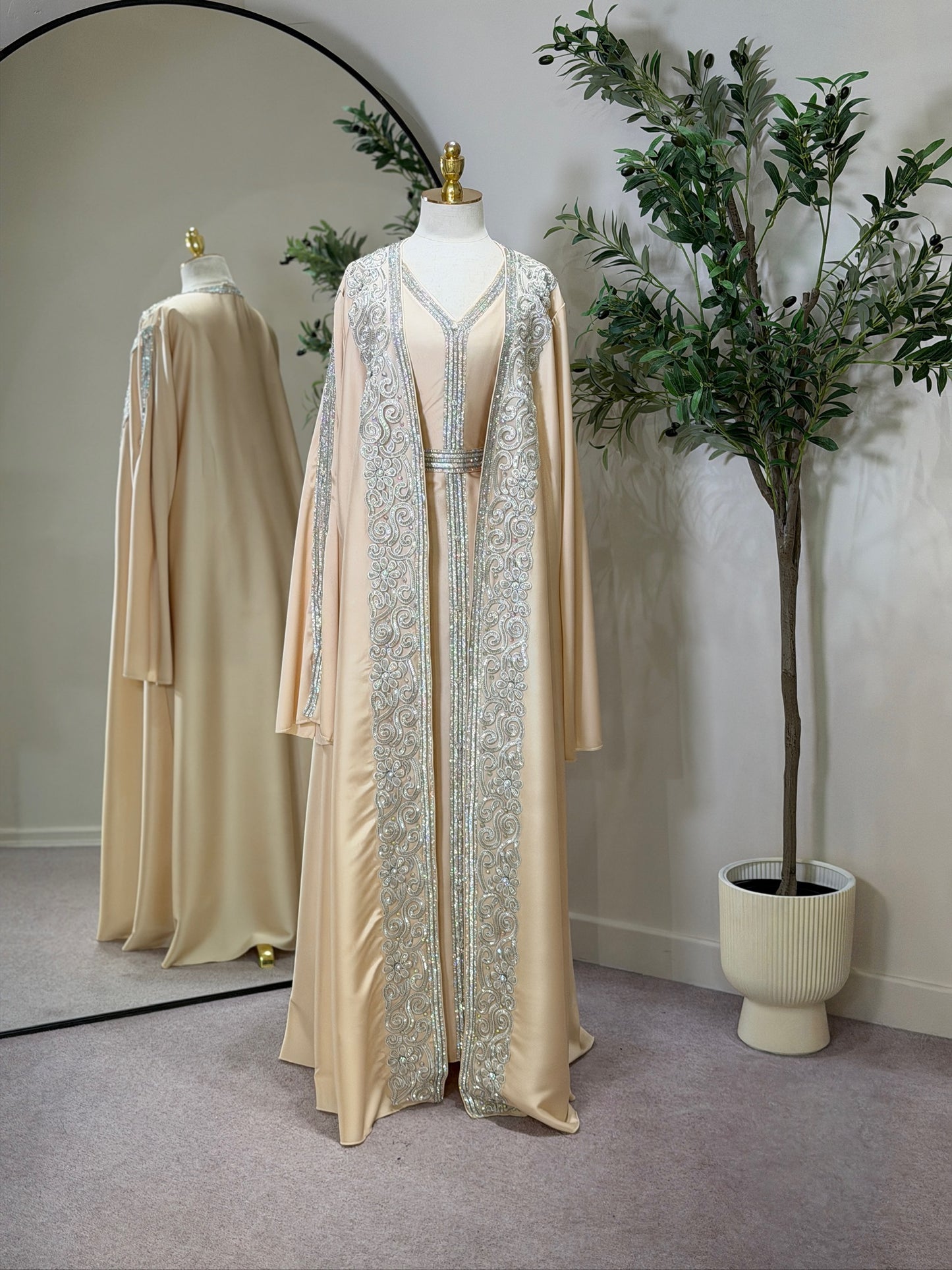 Arya 3 Piece Luxury Khaliji Caftan