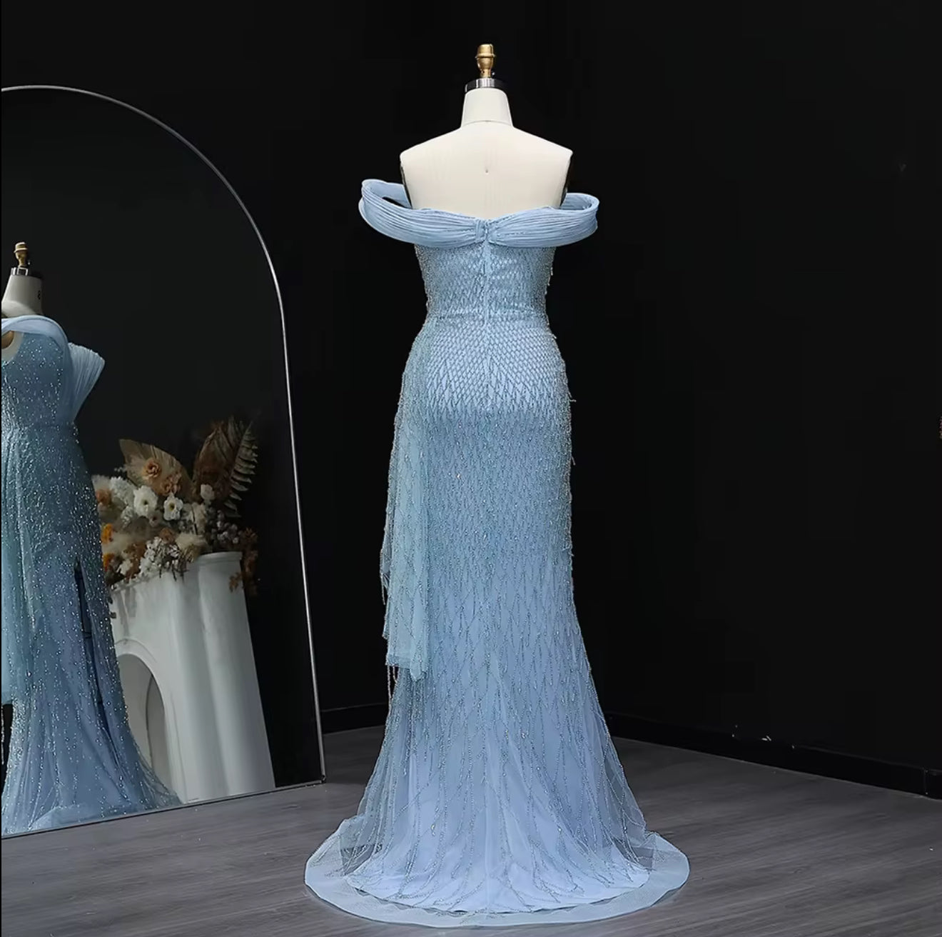 Amani Hand Embellished Luxury Gown ( Pre-Order )