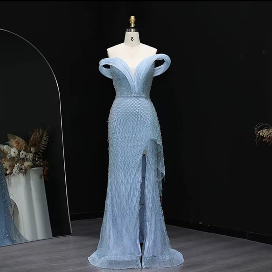 Amani Hand Embellished Luxury Gown ( Pre-Order )