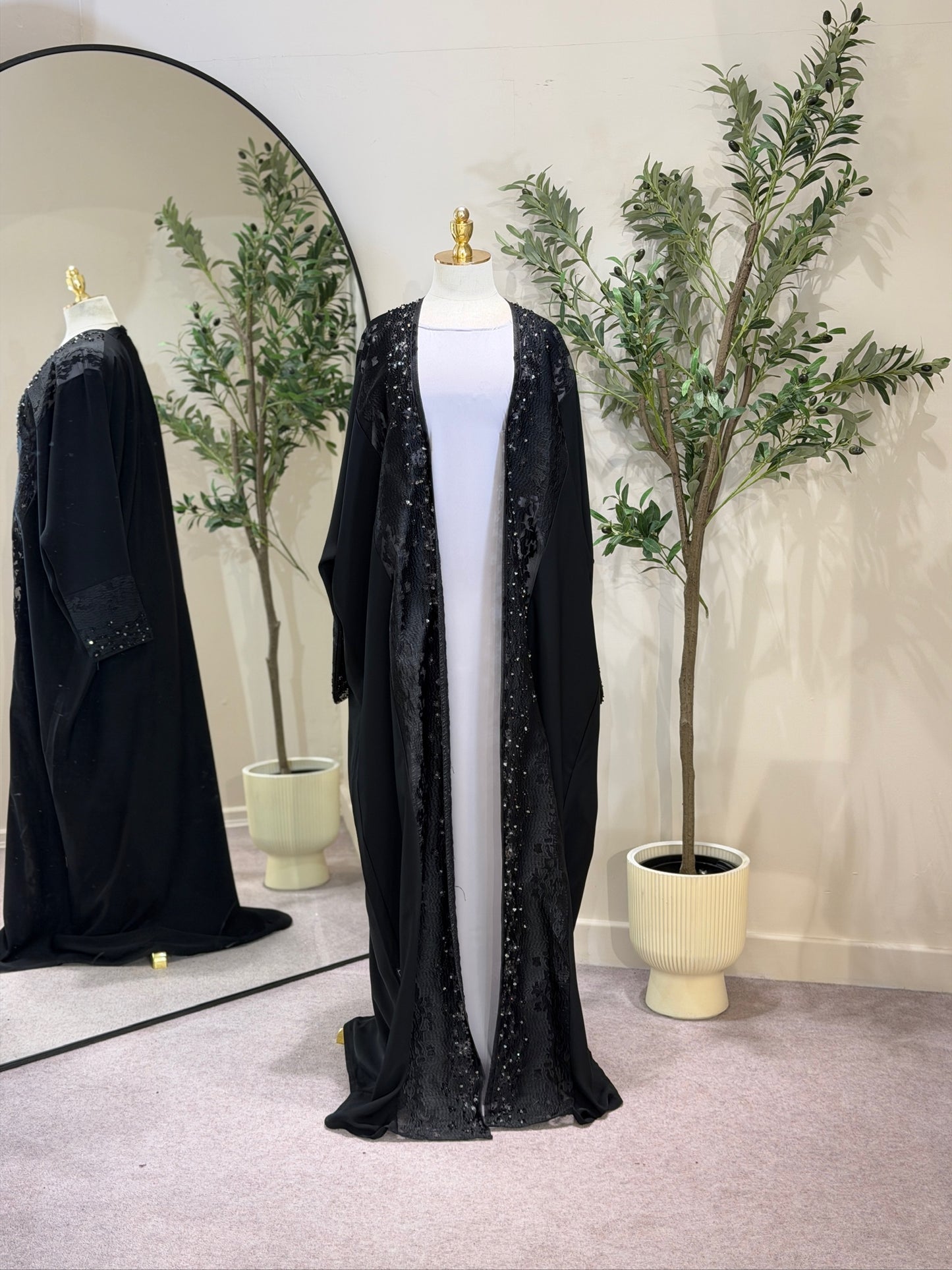 Cara Luxury Khaliji Abaya