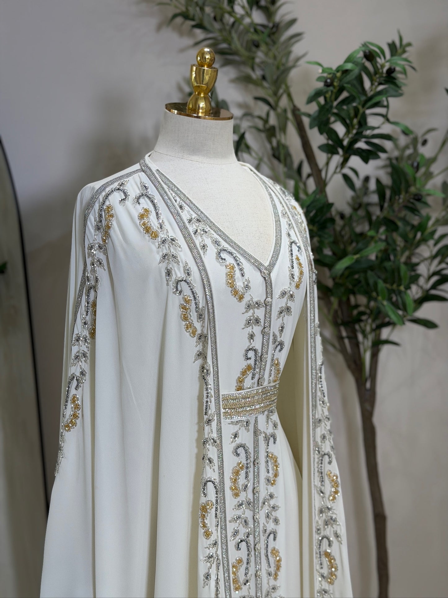 Marwa Luxury 3 Piece Khaliji Caftan