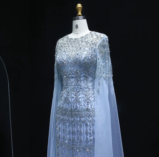 Anisa Modest Hand Embellished Luxury Gown ( Pre-Order )