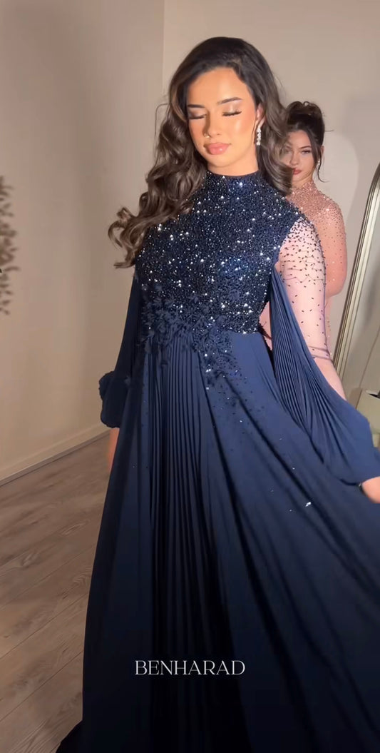 Cayra Hand Embellished Luxury Gown